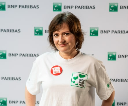 Małgorzata Dąbrowska – wiceprezeska Zarządu, Bank BNP Paribas